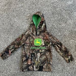 Kids 4T Camouflage John Deere Hoodie